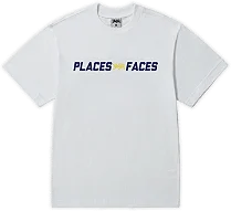 Camiseta Survival x Places + Faces Logos Branca