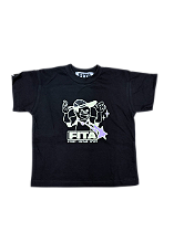 Camiseta Infantil Oversized Fita Corp Fita Boy Preta