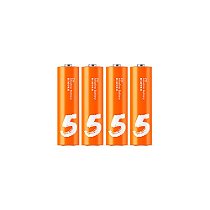 Pilha Alcalina AA ZI5 Original Xiaomi com 4 unidades, Laranja