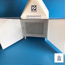 Capela de Exaustão de Pó com Abas - Nalgon