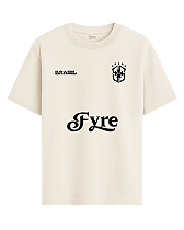 Camiseta Seleção Fyre - Oversized (Preta ou Off White)