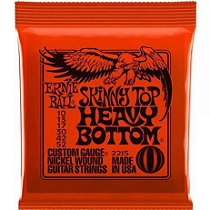 ENCORDOAMENTO PARA GUITARRA SKINNY 010-052 TOP HEAVY P02215 ERNIE BALL