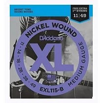 ENCORDOAMENTO PARA GUITARRA EXL115-B+PL011 DADDARIO
