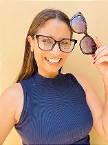 Óculos clip-on Flor de Laranjeira