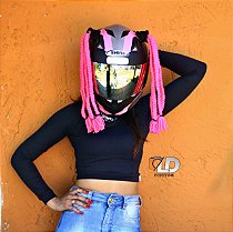 Par mini tranças 35cm