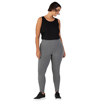 Calça feminina legging básica suplex plus size Malwee