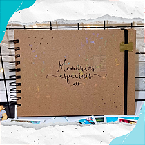 Meu Scrap - Álbum de Colagens Scrapbook + Adicionais