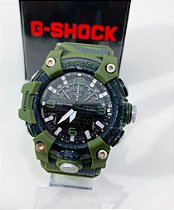 G- Shock Mudmaster of camuflado verde+ Vedação