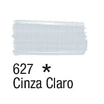 Tinta para tecido 37ml Acrilex 627 Cinza Claro