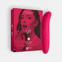 Vibrador Recarregável Go Vibe Gê cor Rosa - 11,5cm x 3cm