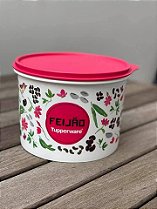 Tupper Caixa Feijão Floral
