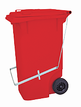 Carro Coletor 240L com Pedal - Bralimpia - CP24