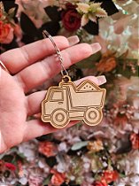 Chaveiro Caminhão em MDF