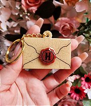 Chaveiro Carta Harry Potter