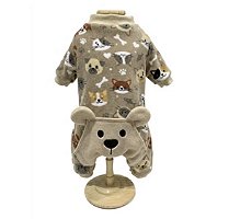 Macacão com bolso ursinho