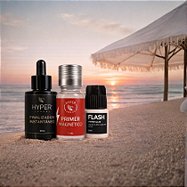 ☀️ KIT VERÃO DA RETENÇÃO MAGNÉTICA: Flash + Finalizador + Primer