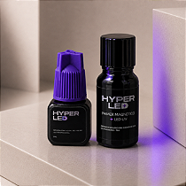 Kit Nova Era UV — Cola Hyper Glue® ERA UV + Primer Magnético UV | Retenção 40+ para Extensão de Cílios
