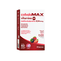 COBALAMAX VITAMINA B12 - 60 comprimidos mastigáveis - HERBAMED