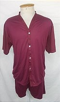 Pijama Malha Masculino c/ Botão