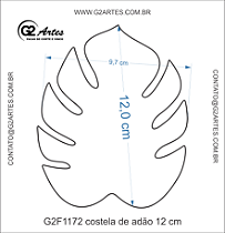 G2F 1172 - Costela de Adão (12 cm)