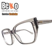 Combo UESEBEKO de Armação + lentes com antireflexo VZYEND47R