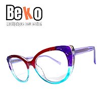 Armação de Óculos Acetato Colorida Beko A4RJ6B5EL
