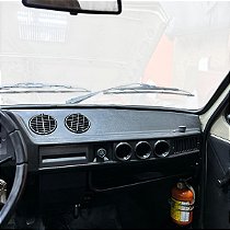 Moldura 3 Relógios Manômetros Fiat 147 e Derivados - 3D ABS