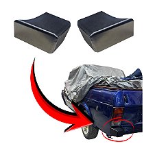 Par Polaina Para-Choque Tras. Fiat Pick-up 147 City 3D ABS