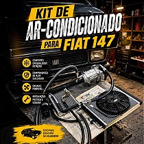 Kit Ar Condicionado "COMPLETO" p/ Fiat 147 e Derivados