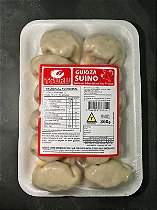 Guioza Suina Artesanal Congelada – Massa Leve e Recheio Suculento – 12 Unidades