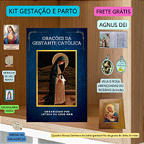 SUPER KIT PARA GESTAÇÃO E PARA PARTO - DEVOCIONÁRIO + 7 ITENS DEVOCIONAIS E FRETE GRÁTIS