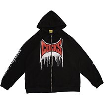 MOLETOM ZIPPER FIGHT PRETO