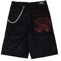 JORTS TRIPLE SKULL PRETO