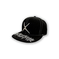BONÉ ABA RETA FECHADO LOGO X