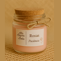 Vela Aromática Rosas