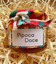 Mini Vela Aromática Pipoca Doce