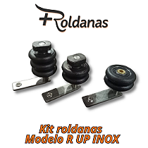 1U - KIT ROLDANAS MOD R-UP INOX