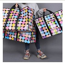 Kit 10 Sacolas Sacoleira Paraguai Bolsa Viagem Feira 80x70cm