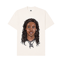 Sufgang x Tropa do Bruxo - Tee Young Ronaldinho Branca