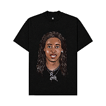 Sufgang x Tropa do Bruxo - Tee Young Ronaldinho Preta