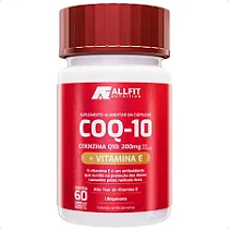 Coenzima Q10 + Vitamina E 60 Cápsulas – Allfit Nutrition