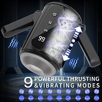 Masturbador Masculino Automático com Sucção e Movimento Telescópico – Recarregável USB