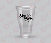 Copo Tulipa Descartável Personalizado - 300 ML - 800 UNIDADES