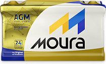 BATERIA MOURA 80 AGM JAGUAR,BMW,AUDI Q5,R8 STARTSTOP BASE DE TROCA