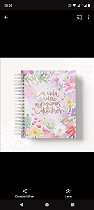 Caderno decorado