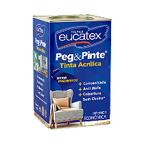 Peg & Pinte Tinta Acrílica Econômica - Eucatex