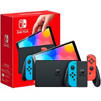 NINTENDO SWITCH OLED PRETO NOVO LACRADO