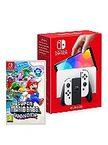 NINTENDO SWITCH OLED NOVO LACRADO + MARIO WONDER