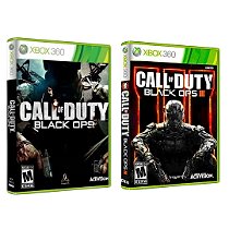 Call Of Duty Black Ops 1 e 3 – Xbox 360 - MIDIA DIGITAL