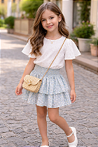 Blusa malha em lase semicropped tamanho 10